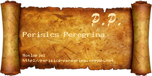 Perisics Peregrina névjegykártya